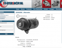 Bosch Lichtmaschine für 480