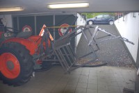 Heckcontainer im Rohbau