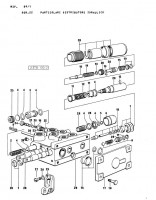 Einzelteile Steuergerät der Hydraulikhilfsanlage Bosch